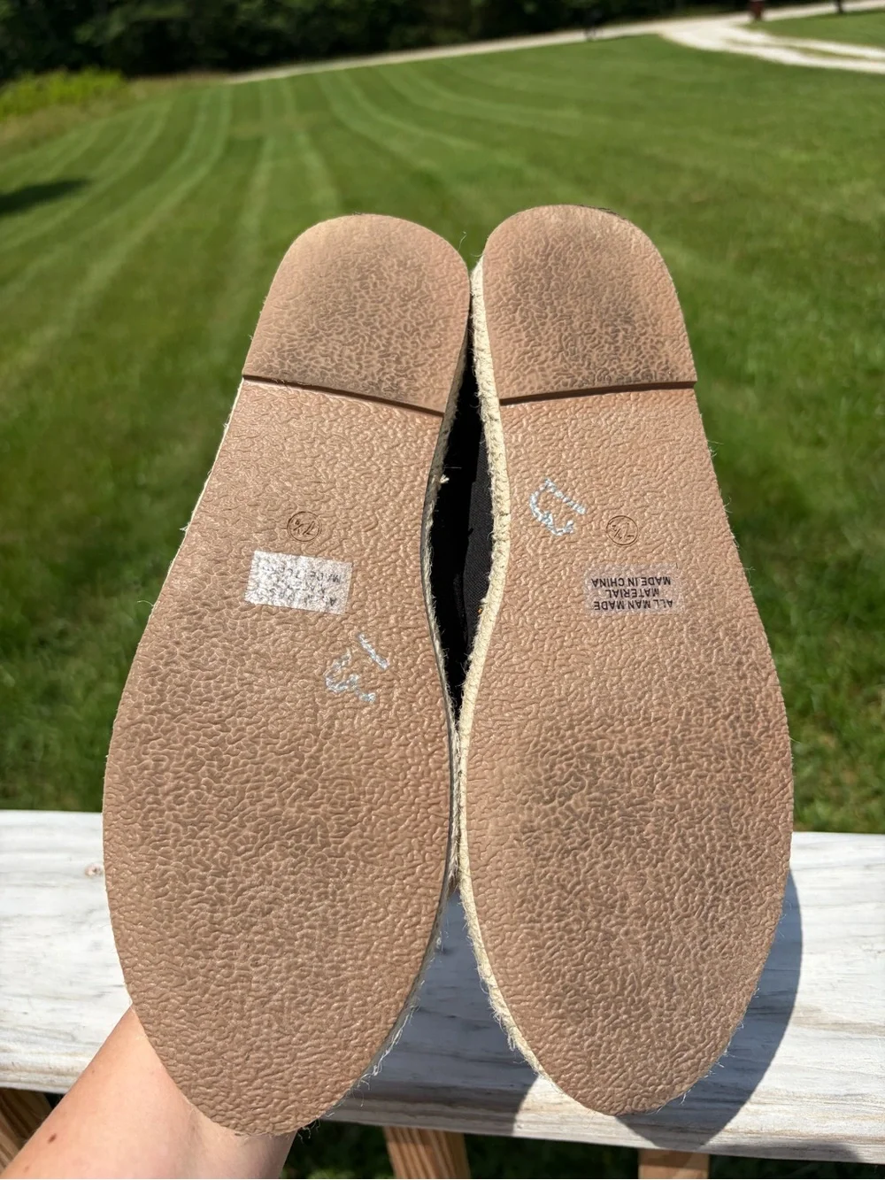 Soda Womens Phenix Espadrilles Slip On Sneakers Loafer Shoes Size 7.5 Resortwear